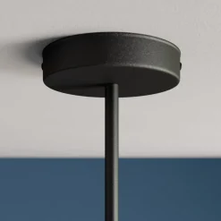 Hængelampe Gama 3, 3 lyskilder, sort