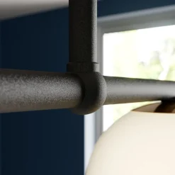 Hængelampe Gama 3, 3 lyskilder, sort