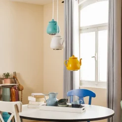 Hængelampe Jasse Kaffekande 3 lyskilder flerfarvet