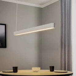 Hængelampe Soft hvid 125 cm