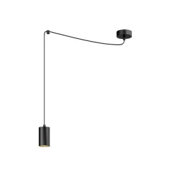 Hængelampe Speed, sort, 1 lyskilde