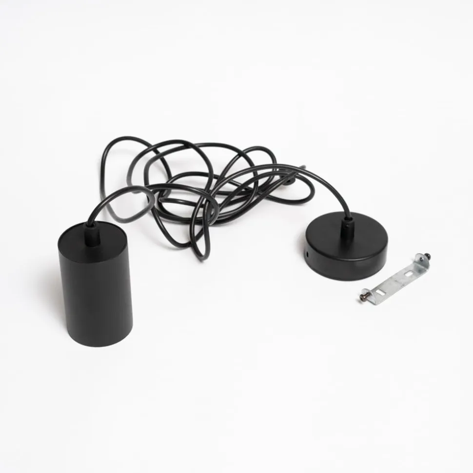 Hængelampe Speed, sort, 1 lyskilde