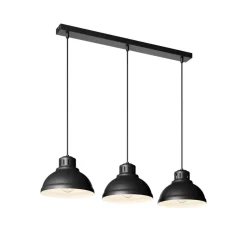 Hængelampe Sven, 3 lyskilder, sort