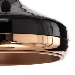 Hængelampe Yildo 253-S 1 lyskilde Ø36cm sort/kobber