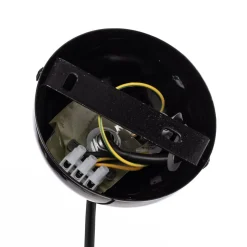 Hængelampe Yildo 253-S 1 lyskilde Ø36cm sort/kobber