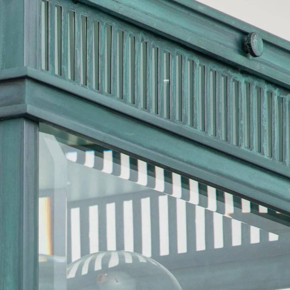 Holborn udendørs loftslampe, alge-finish