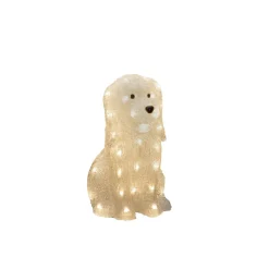 Hund LED-lysfigur