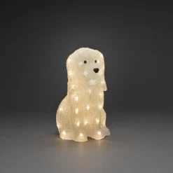 Hund LED-lysfigur