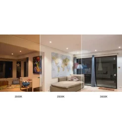 Hurtig installation Allround 360° spotlight aluminium dim