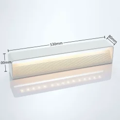 Hyggelig belysning med LED væglampe Lonisa
