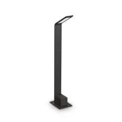 Ideal Lux LED-vejlampe sort 3.000 K højde 60 cm aluminium