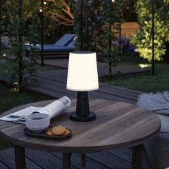 Ilanga Solcelle Lampe Anthracite - Paulmann