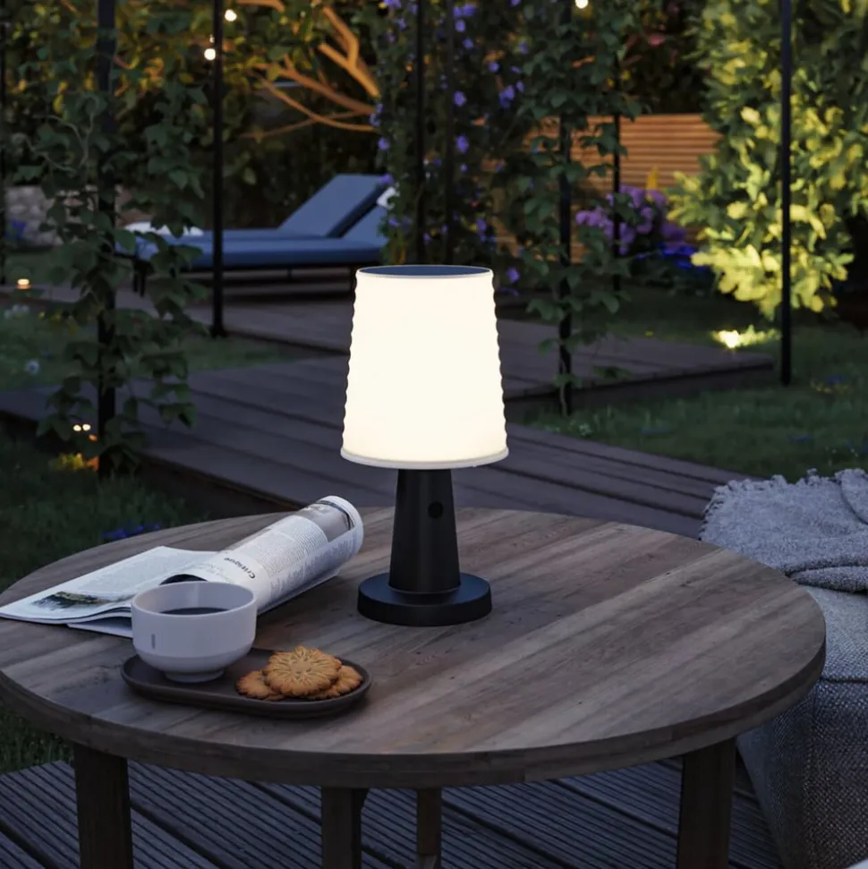 Ilanga Solcelle Lampe Anthracite - Paulmann