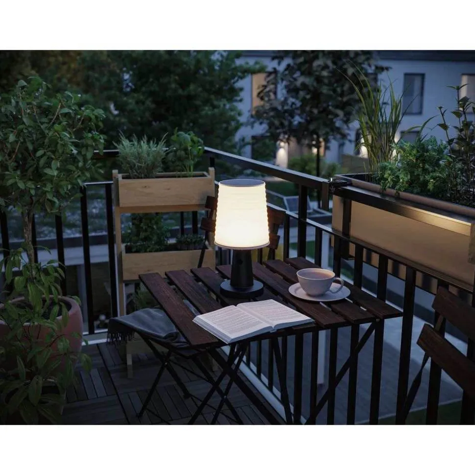 Ilanga Solcelle Lampe Anthracite - Paulmann