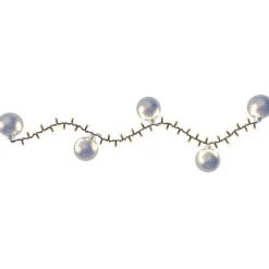 2in1 LED-lyskæde, frosty sølv, 370 LED’er