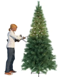 2in1 LED-lyskæde, frosty sølv, 370 LED’er