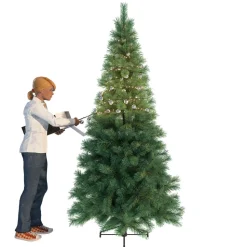 2in1 LED-lyskæde, frosty sølv, 700 LED’er