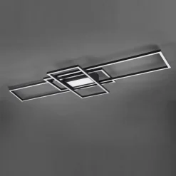 Irvine LED-loftslampe 3.000-6.500 K, antracit