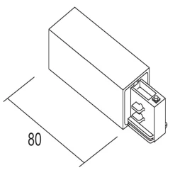 Ivela indføring jord venstre, sort