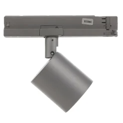 Ivela LED-skinnespot Perfetto Puro, 3-faset sølv 940