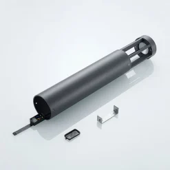 Jordis LED-gadelampe i mørkegrå