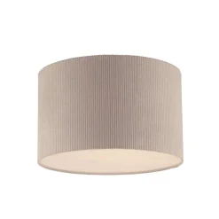 JUST LIGHT. Green Duro loftlampe, tekstil, beige