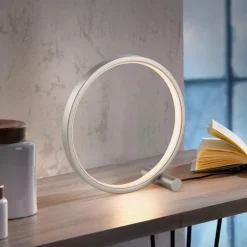 JUST LIGHT. LED-bordlampe Mini Ritus, Ø 25 cm, jern