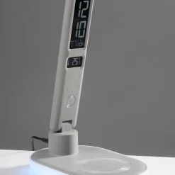 JUST LIGHT. LED-bordlampe Tina, ABS, CCT, RGB, hvid