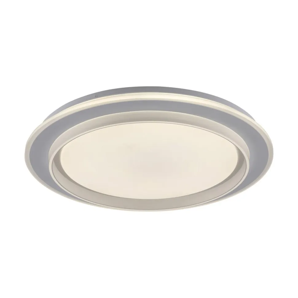 JUST LIGHT. LED-loftslampe Lago Ø 49,3 cm CCT fjernbetjening