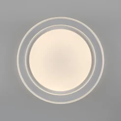 JUST LIGHT. LED-loftslampe Lago Ø 49,3 cm CCT fjernbetjening