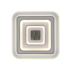 JUST LIGHT. LED-loftslampe Tolago, 49x49 cm, CCT, dæmpbar