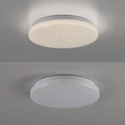 JUST LIGHT. Loftlampe Uranus, plast, 3.000 K