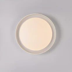 JUST LIGHT. Sati loftlampe, plast, hvid