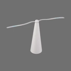 JUST LIGHT. Swat fluepiskeris, batteridrevet, hvid