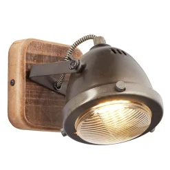 Justerbar vægspot Carmen Wood