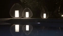 Karman Cell - bur-hængelampe, Ø84 cm, bronze