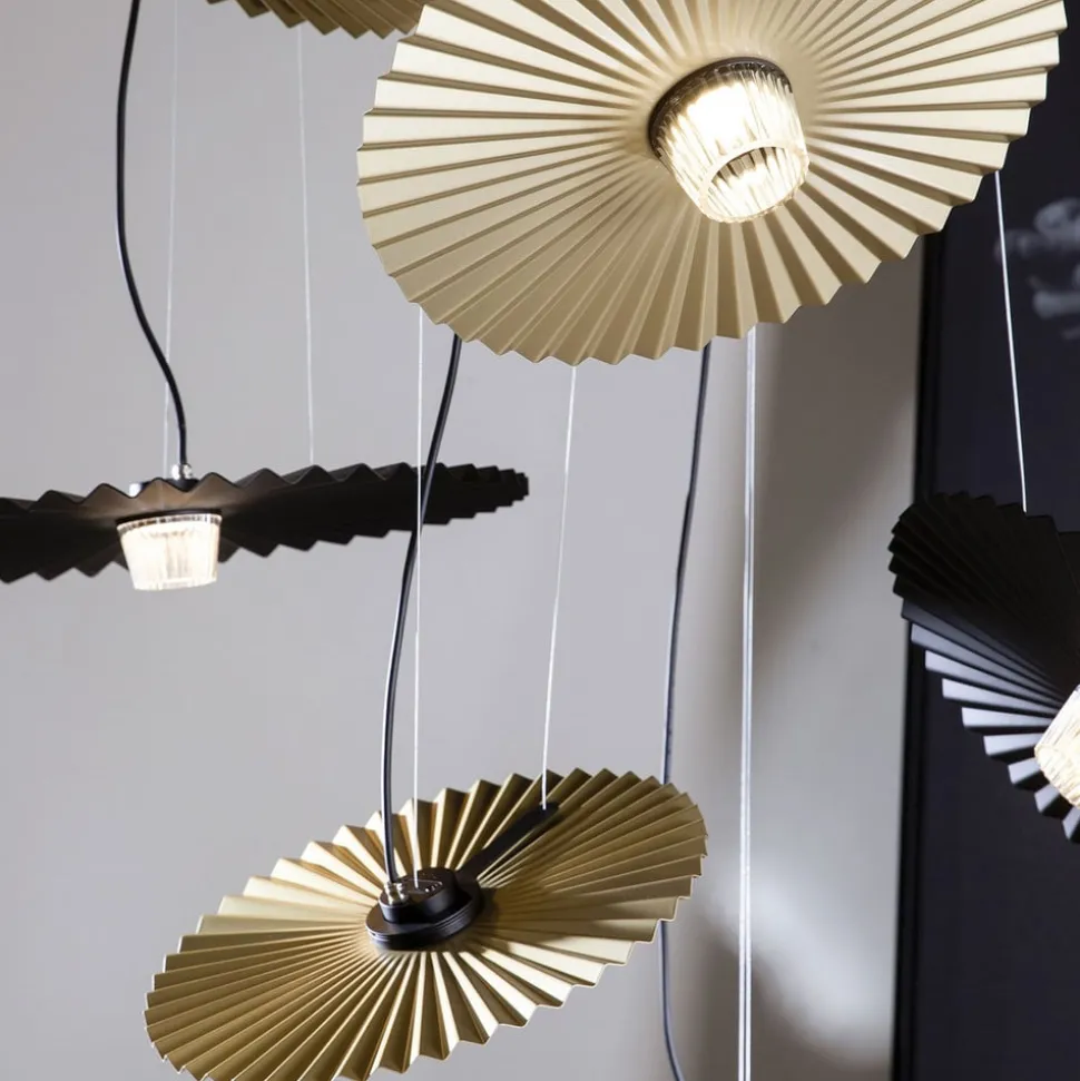 Karman Gonzaga LED-hængelampe, Ø 59 cm, messing