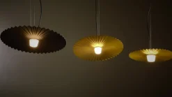 Karman Gonzaga LED-hængelampe, Ø 59 cm, messing