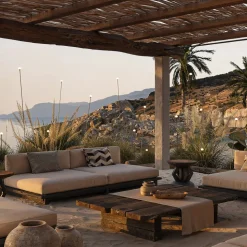 Karman LED-gadelampe MINUIT, højde 105 cm, sort, IP65