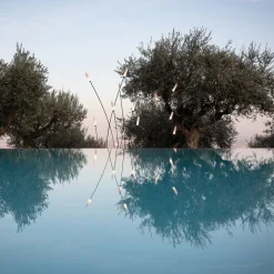 Karman Nilo LED-lampe med jordspyd, højde 150 cm