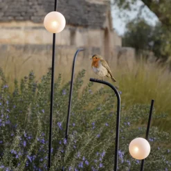 Karman Pois gulvlampe, spyd IP65 3.000 K, 118 cm