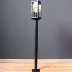 Karo gadelampe med skumringssensor