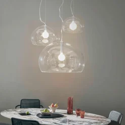 Kartell FL/Y - LED-pendellampe, transparent