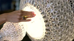 Kartell Kabuki - LED-gulvlampe, lyseblå