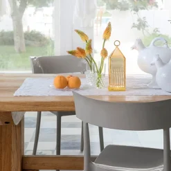 Kartell Lantern LED-bordlampe, bernstein IP54