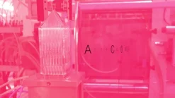 Kartell Lantern LED-bordlampe, røggrå IP54