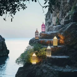 Kartell Lantern LED-bordlampe, røggrå IP54