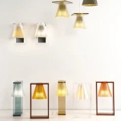 Kartell Light-Air LED-væglampe, ravgul