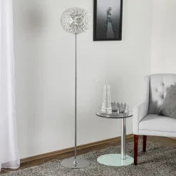 Kartell Planet LED-gulvlampe, 160 cm krystalklar