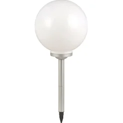 Kugleformet solcellelampe Celyn, 30 cm